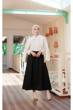 Sheinina Skirt - Rok Linen Black